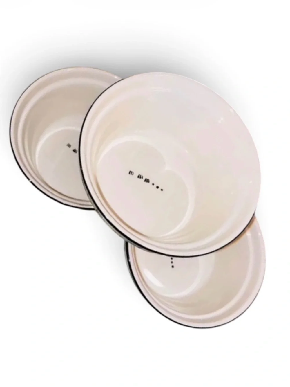 🎥 Tabletops Unlimited Ceramic Popcorn Bowls - Set of 3